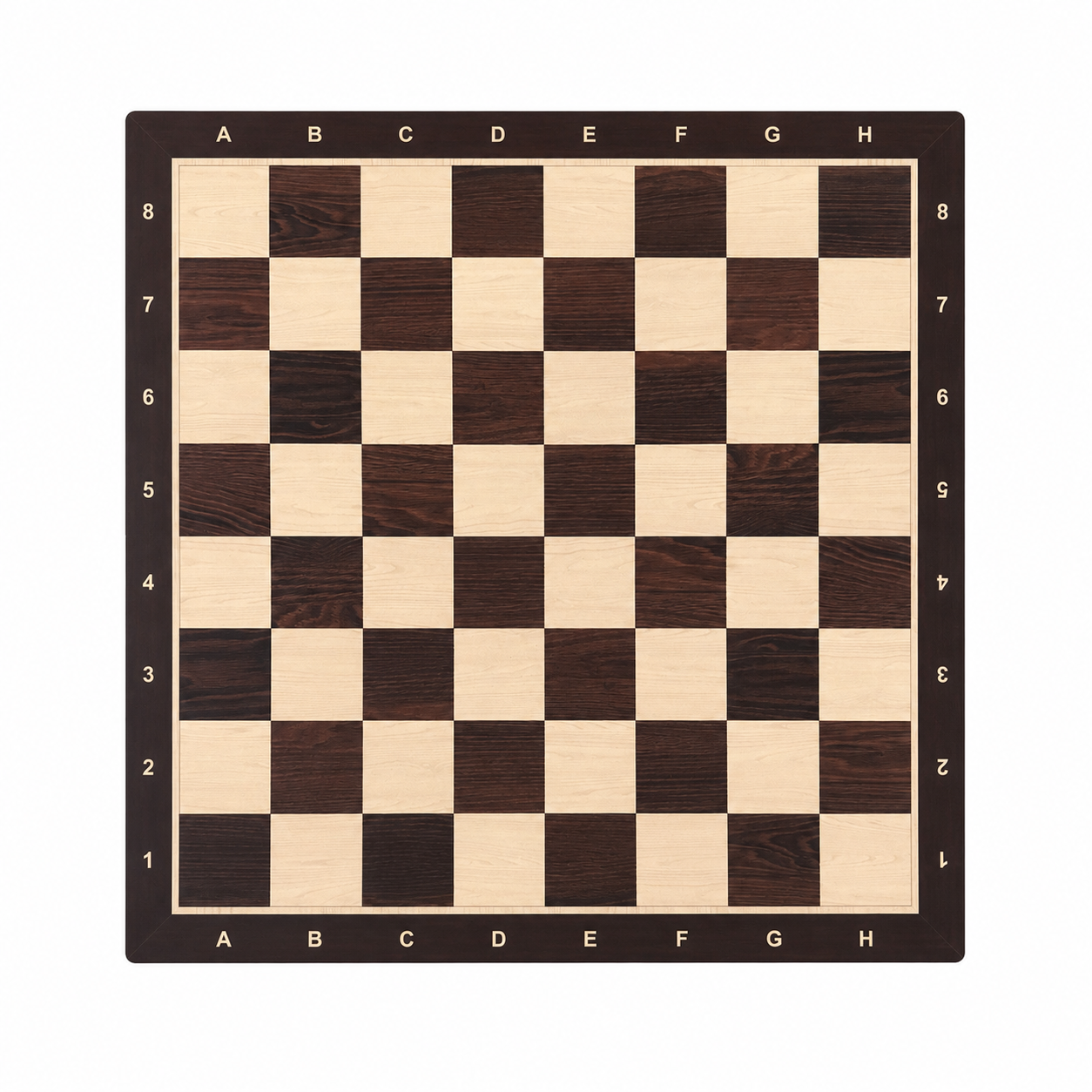 Set Șah din Lemn Premium Pliabil 39 x 39 cm cu Piese Staunton și Spațiu de Depozitare – Tablă de Șah Elegantă pentru Adulți și Copii