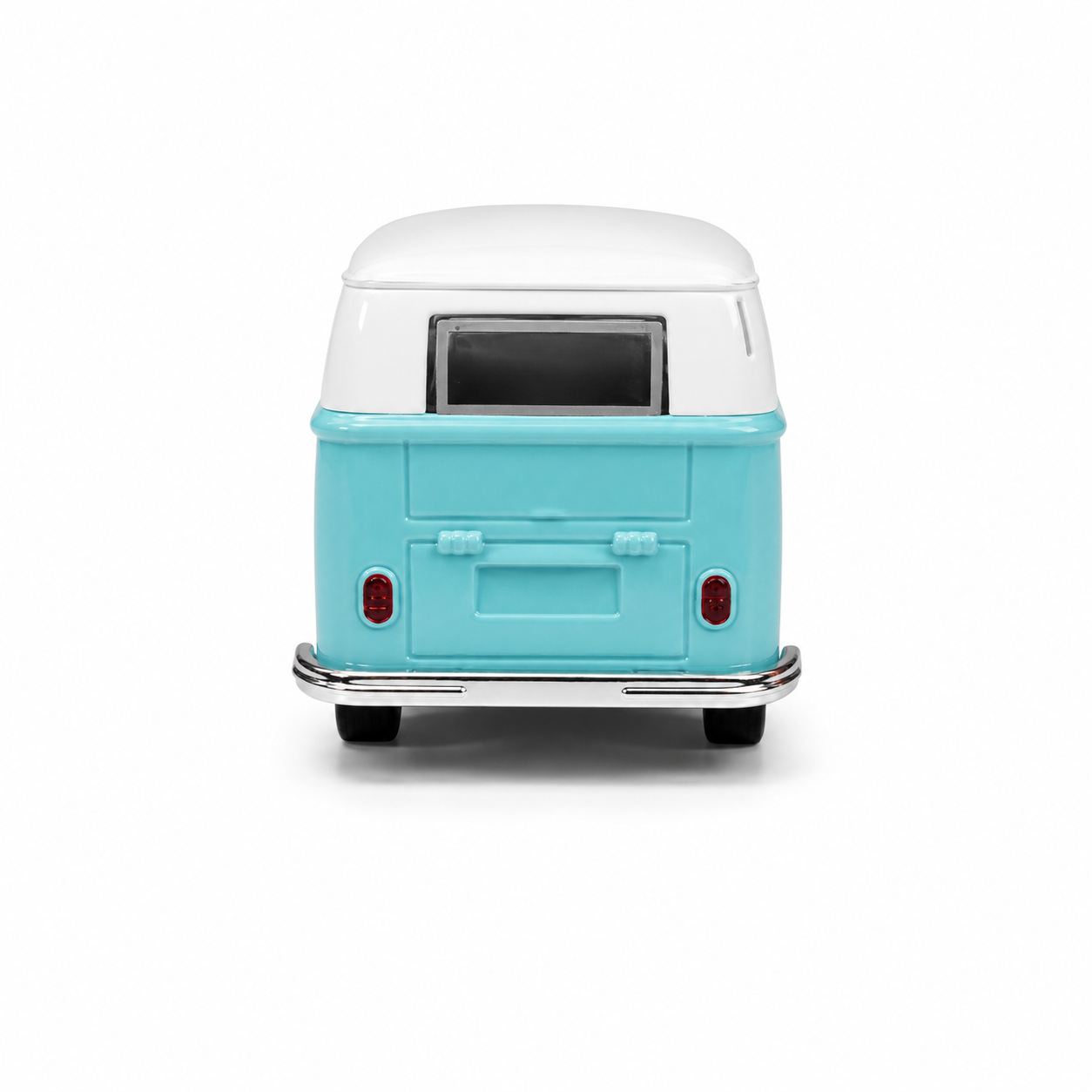 Machetă Auto Microbuz Retro Die-Cast, Scara 1:32, Metal, Uși Mobile și Funcție Pull-Back, 3+ Ani