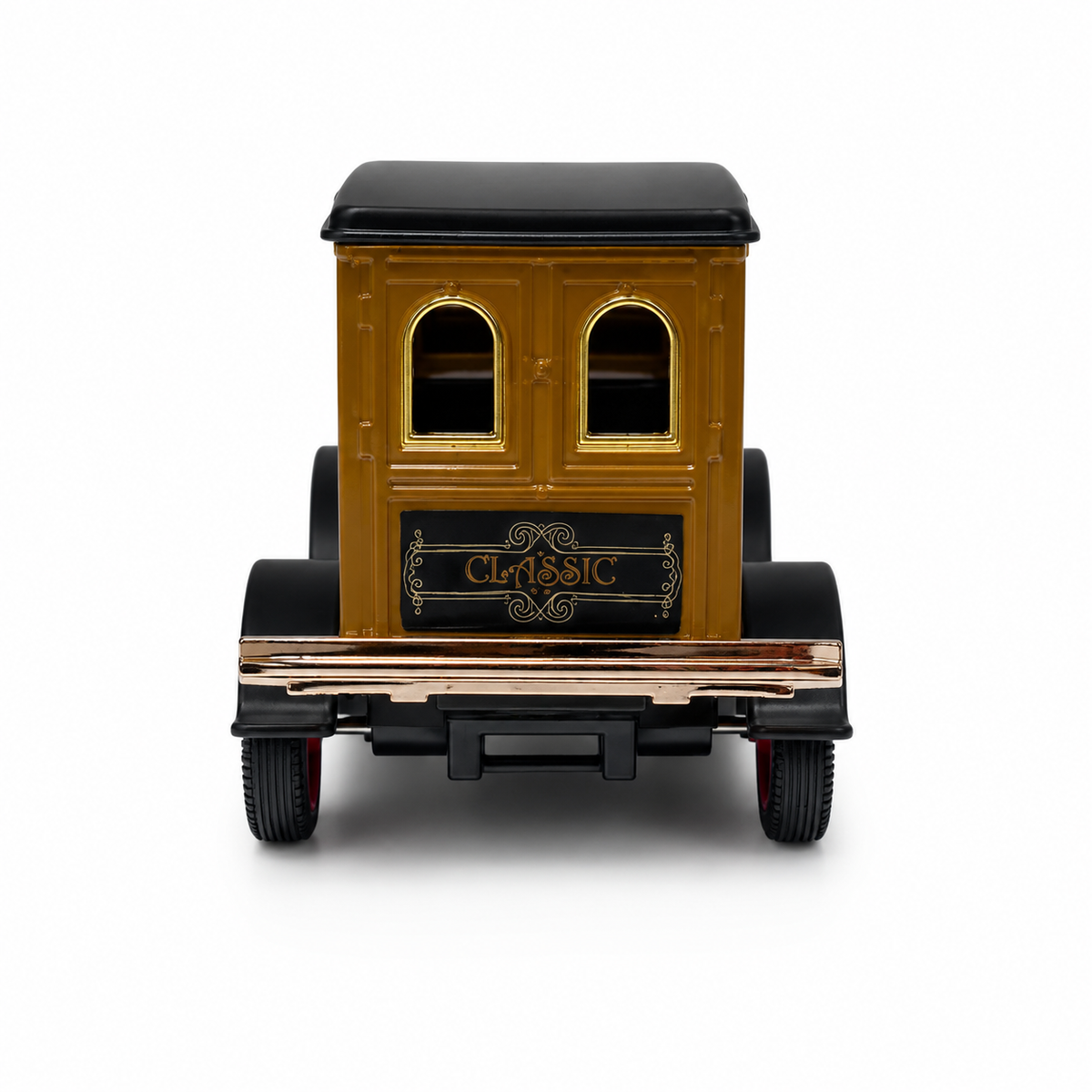 Mașină de Colecție Vintage 1:32, Model Die-Cast cu Mecanism Pull-Back și Ușă Mobilă, Automobil Decorativ Clasic