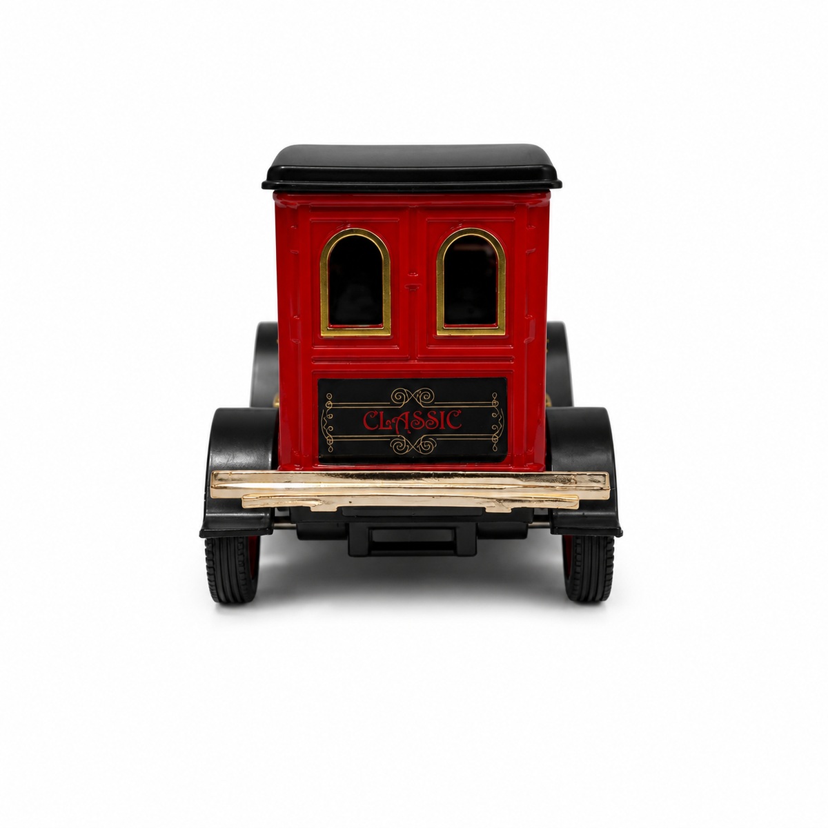 Mașină de Colecție Vintage 1:32, Model Die-Cast cu Mecanism Pull-Back și Ușă Mobilă, Automobil Decorativ Clasic