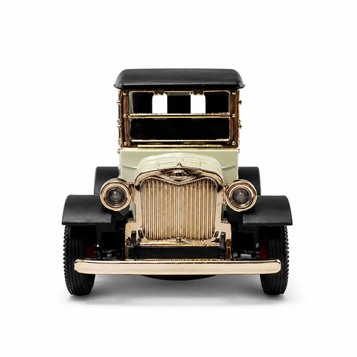 Mașină de Colecție Vintage 1:32, Model Die-Cast cu Mecanism Pull-Back și Ușă Mobilă, Automobil Decorativ Clasic