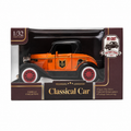 Machetă Auto Clasică 1:32 Die-Cast cu Funcție Pull-Back și Uși Mobile – Mașinuță de Colecție