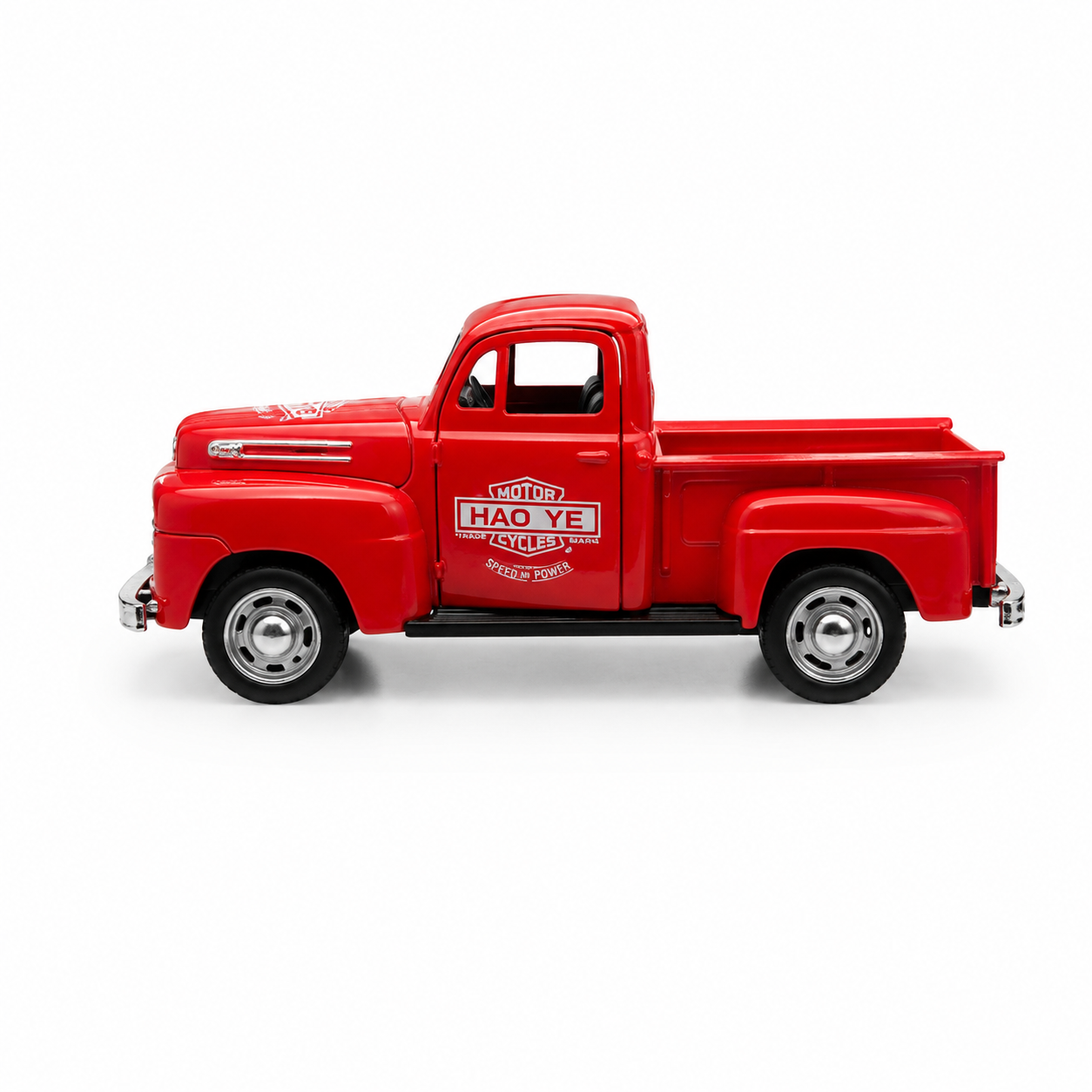 Machetă Auto Pickup Retro 1:32, Metalică, Sistem Pull-Back, Uși Mobile, pentru Copii și Colecționari