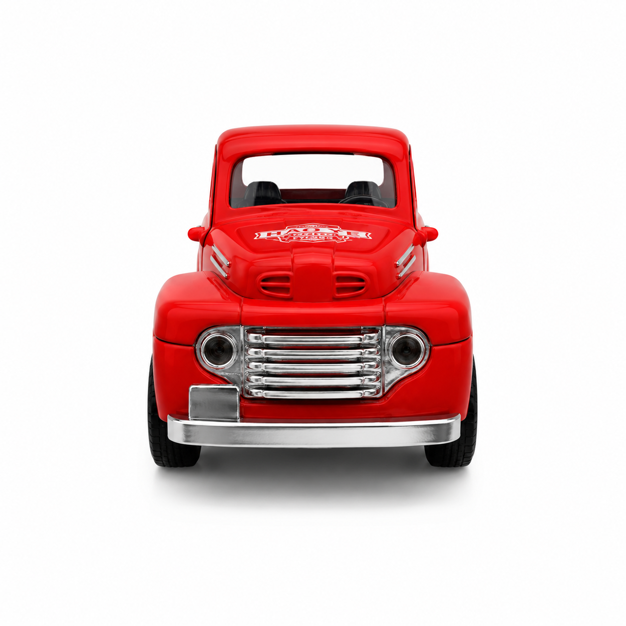 Machetă Auto Pickup Retro 1:32, Metalică, Sistem Pull-Back, Uși Mobile, pentru Copii și Colecționari