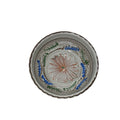 Bol ceramic de Horezu, 19 cm, lucrat manual, decor tradițional românesc, model floral etno